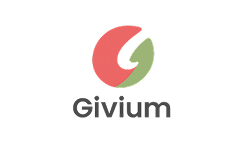 Givium logo with a circular red and green symbol above the word ‘Givium’ on a white background.